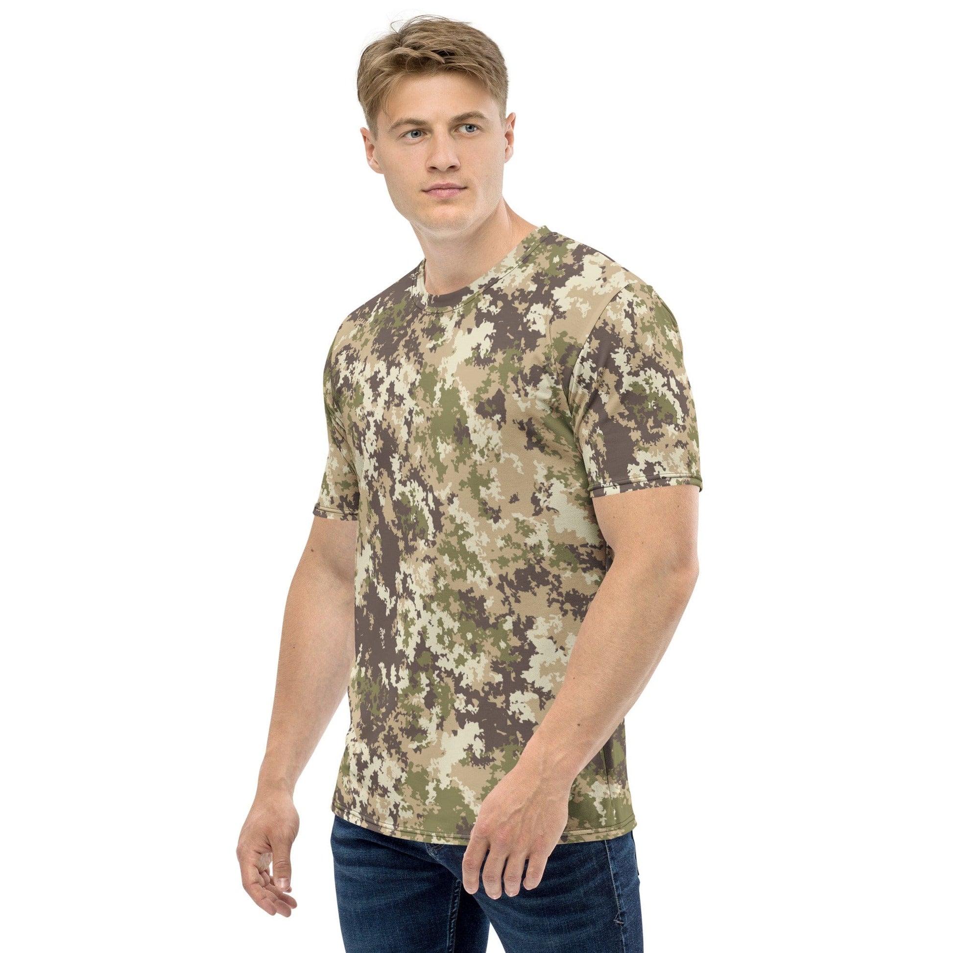 Italian Mimetico Vegetata Special Forces Multiland CAMO Men’s t-shirt - Mens T-Shirt