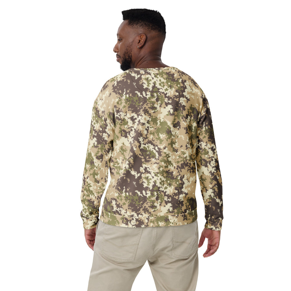 Italian Mimetico Vegetata Special Forces Multiland CAMO Unisex Sweatshirt