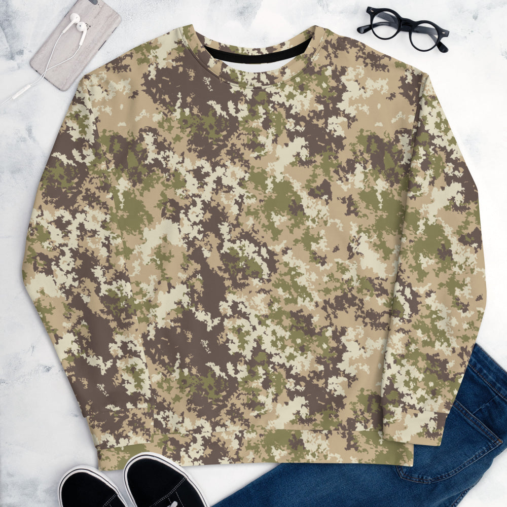 Italian Mimetico Vegetata Special Forces Multiland CAMO Unisex Sweatshirt