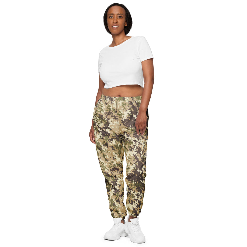 Italian Mimetico Vegetata Special Forces Multiland CAMO Unisex track pants