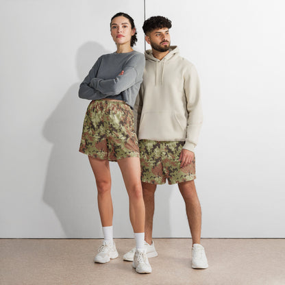 Italian Mimetico Vegetata CAMO Unisex Athletic Long Shorts