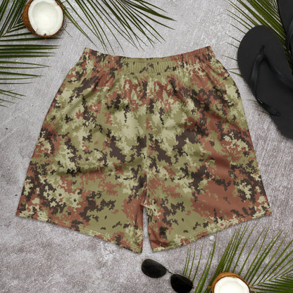 Italian Mimetico Vegetata CAMO Unisex Athletic Long Shorts
