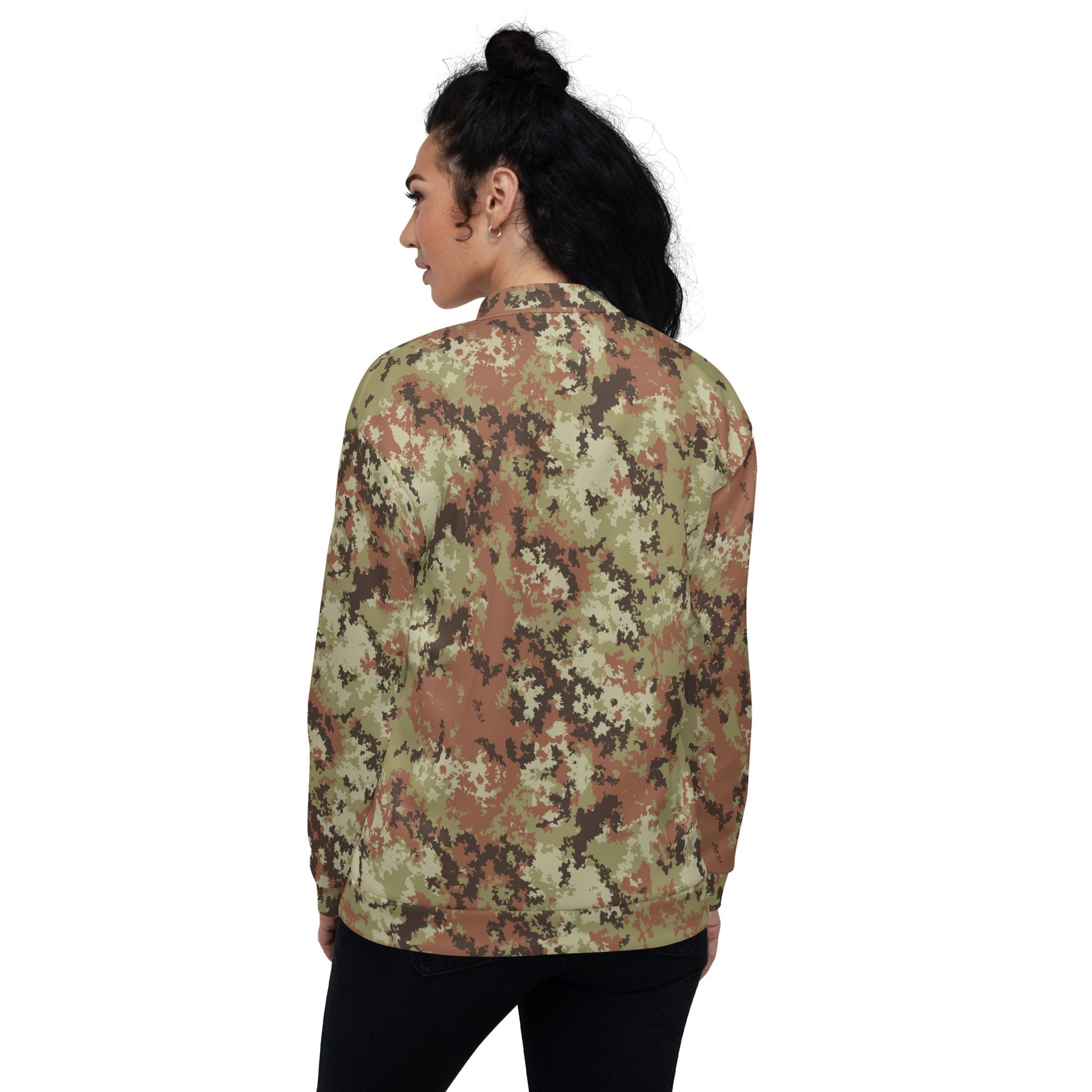Italian Mimetico Vegetata CAMO Unisex Bomber Jacket - Jackets