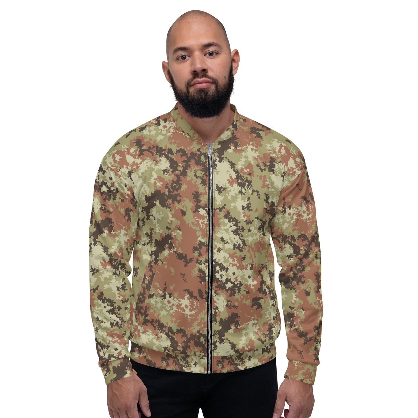 Italian Mimetico Vegetata CAMO Unisex Bomber Jacket - Jackets