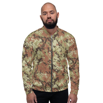 Italian Mimetico Vegetata CAMO Unisex Bomber Jacket - Jackets