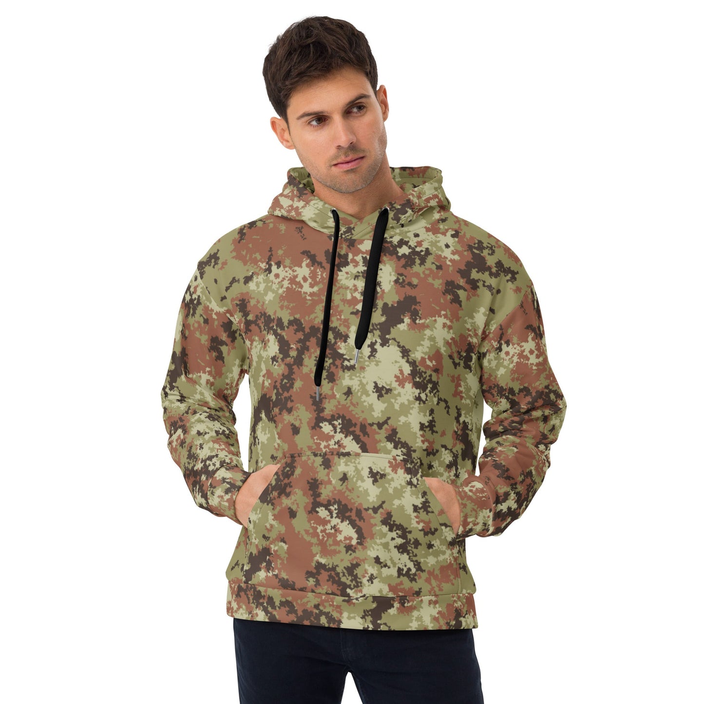 Italian Mimetico Vegetata CAMO Unisex Hoodie - 2XS - Hoodies