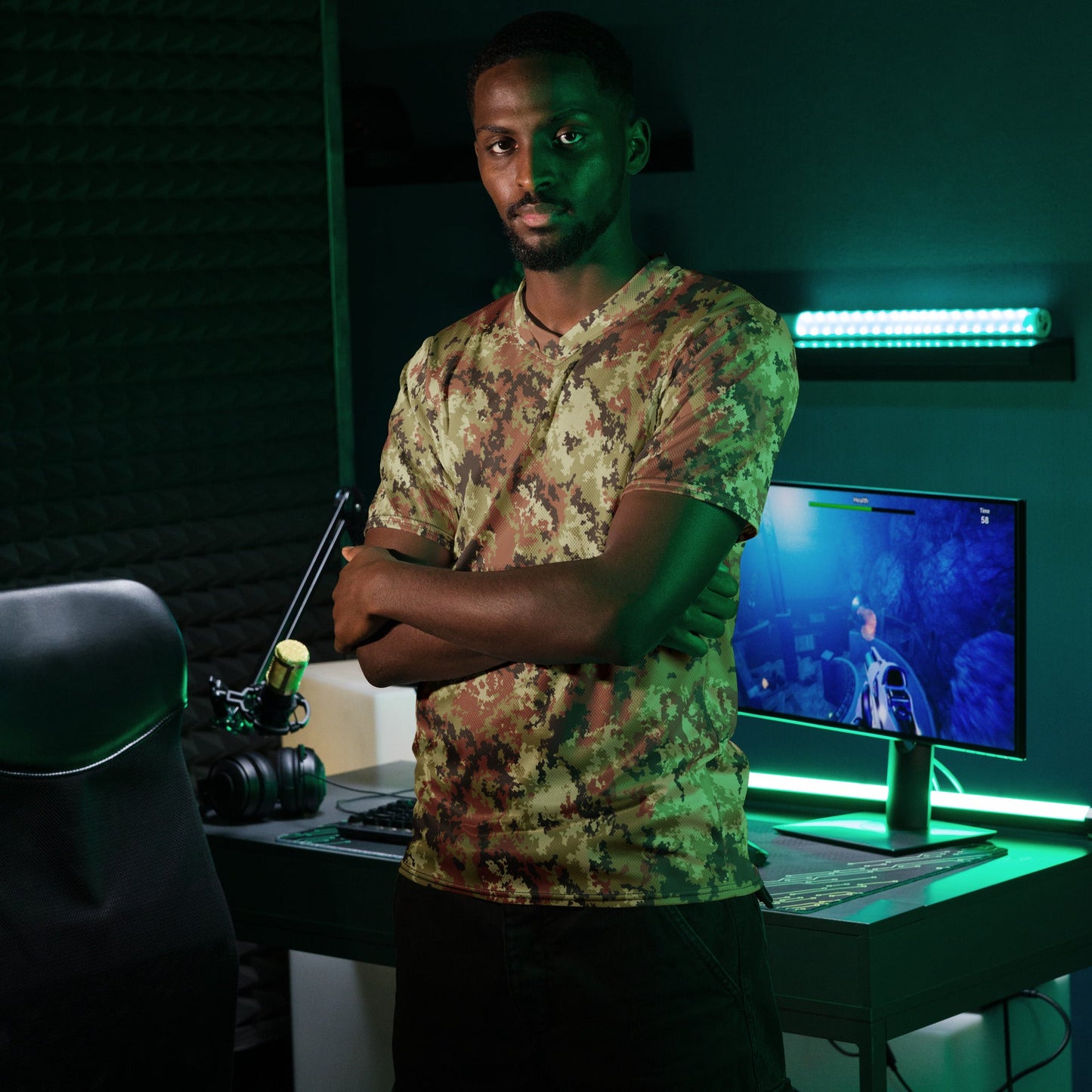 Italian Mimetico Vegetata CAMO unisex sports jersey - Sports Jerseys