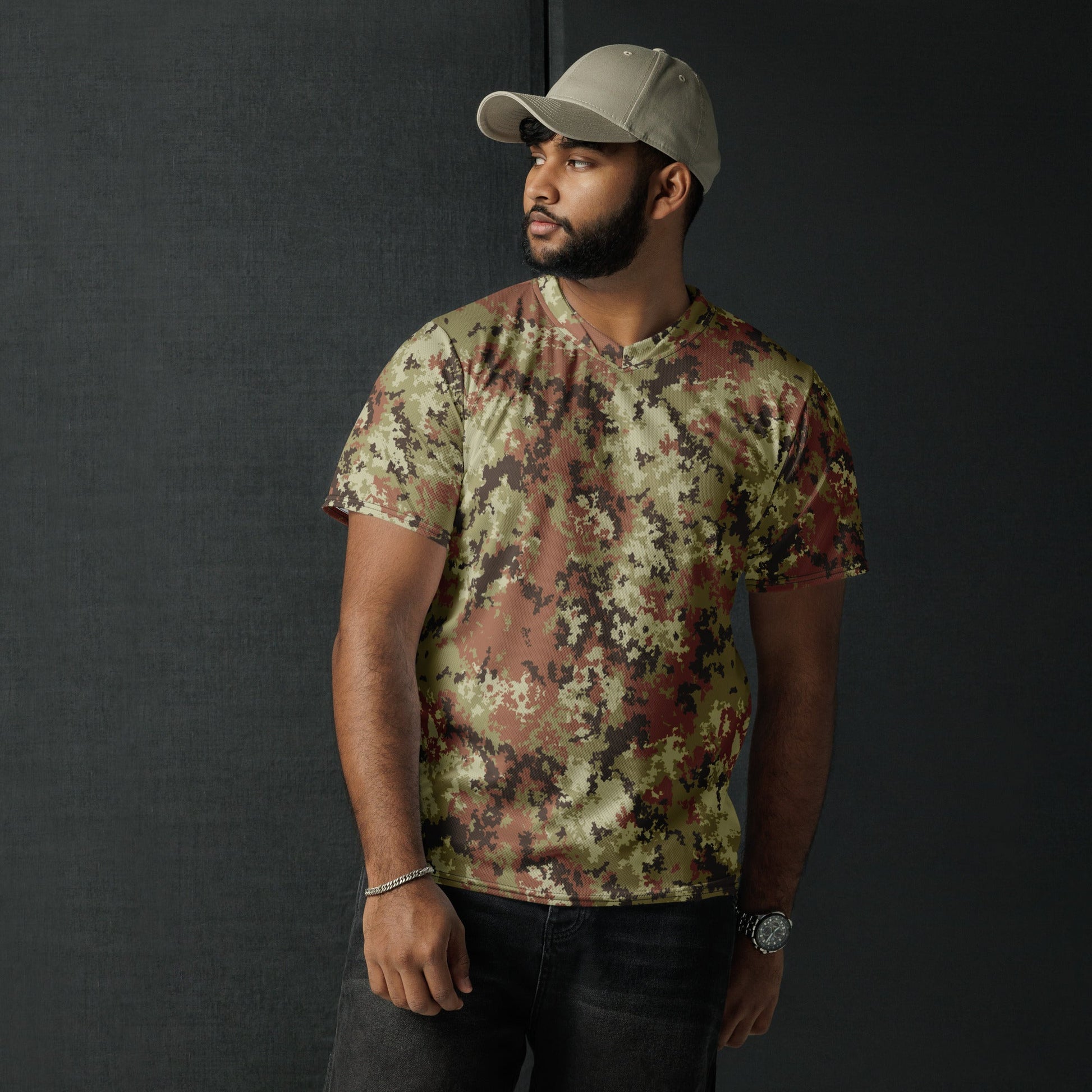 Italian Mimetico Vegetata CAMO unisex sports jersey - Sports Jerseys