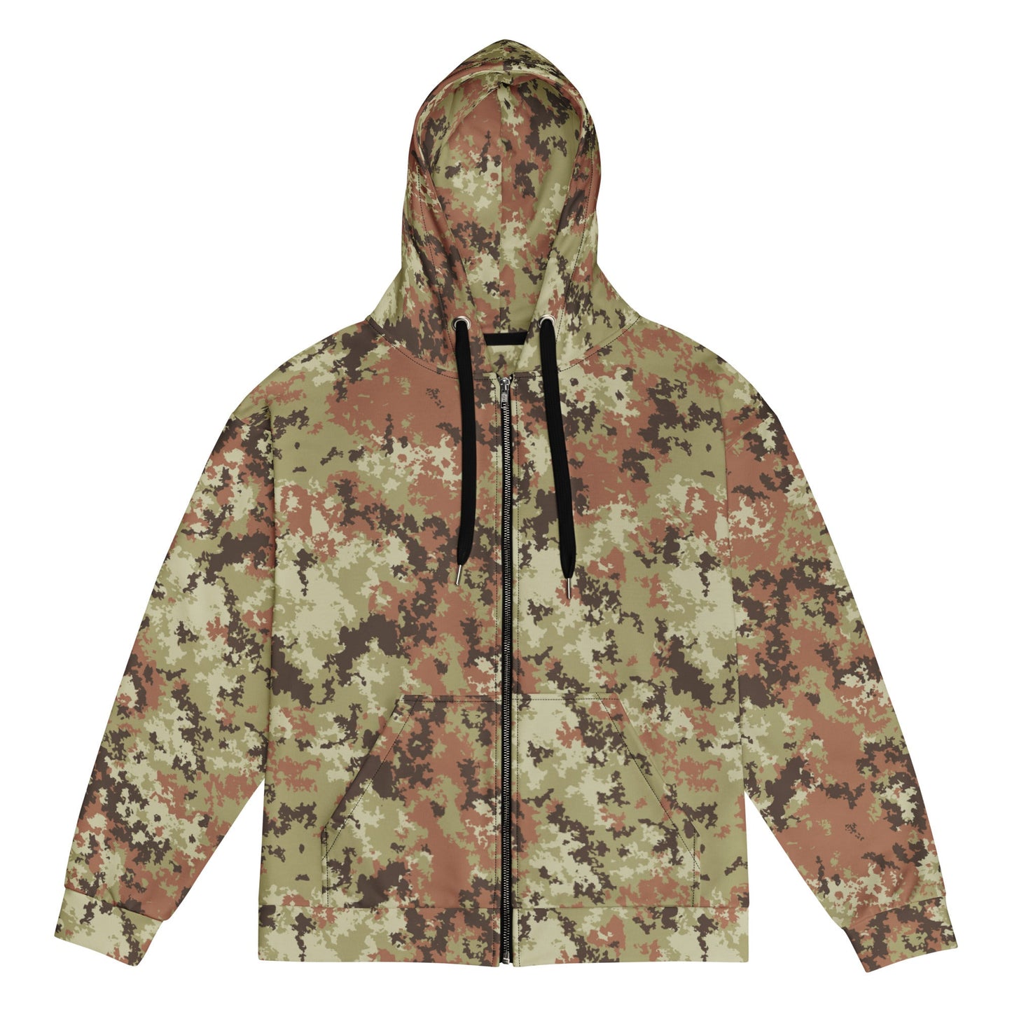 Italian Mimetico Vegetata CAMO Unisex zip hoodie - 2XS - Zip Hoodies