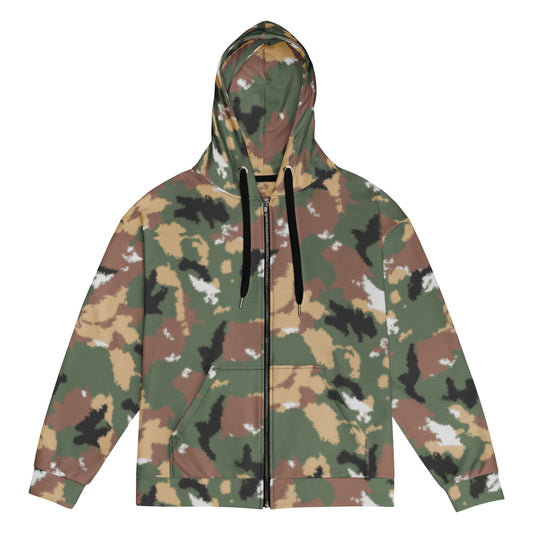 Italian Navy Special Operations Group COMSUBIN CAMO Unisex zip hoodie - Zip Hoodie