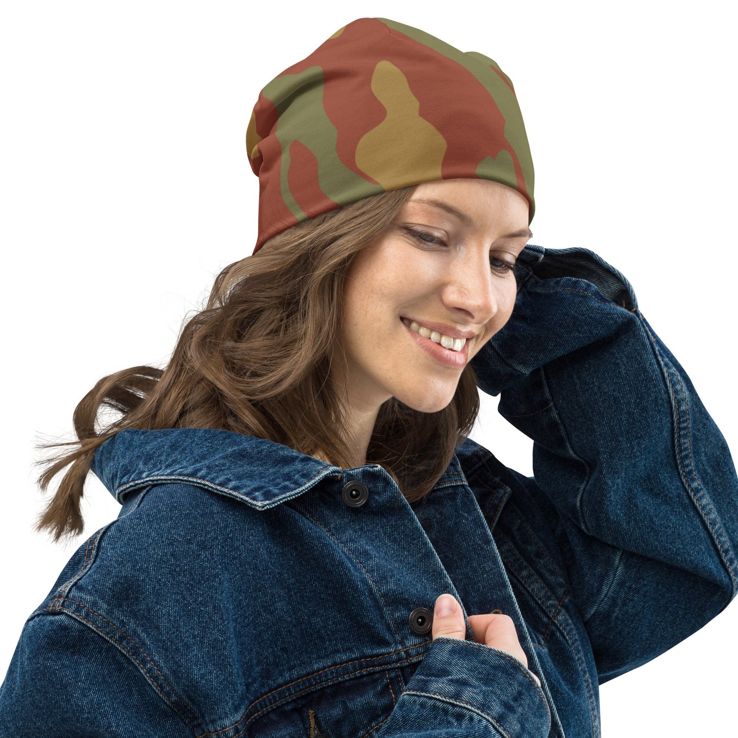 Italian Telo Mimetico Desert CAMO Beanie - Beanies