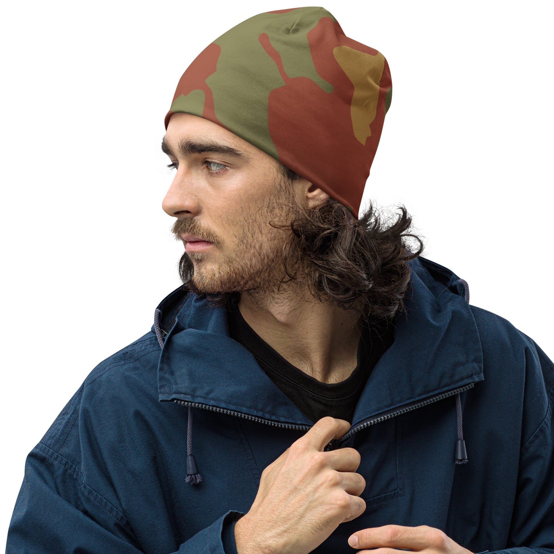 Italian Telo Mimetico Desert CAMO Beanie - S - Beanies