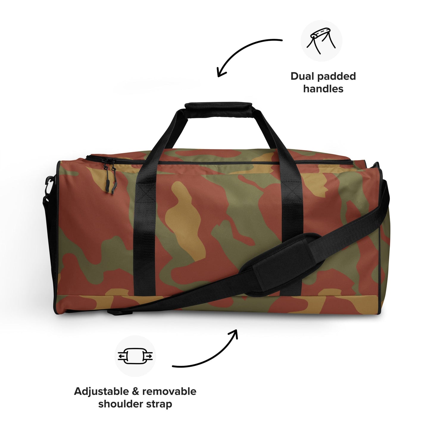 Italian Telo Mimetico Desert CAMO Duffle bag - Bags