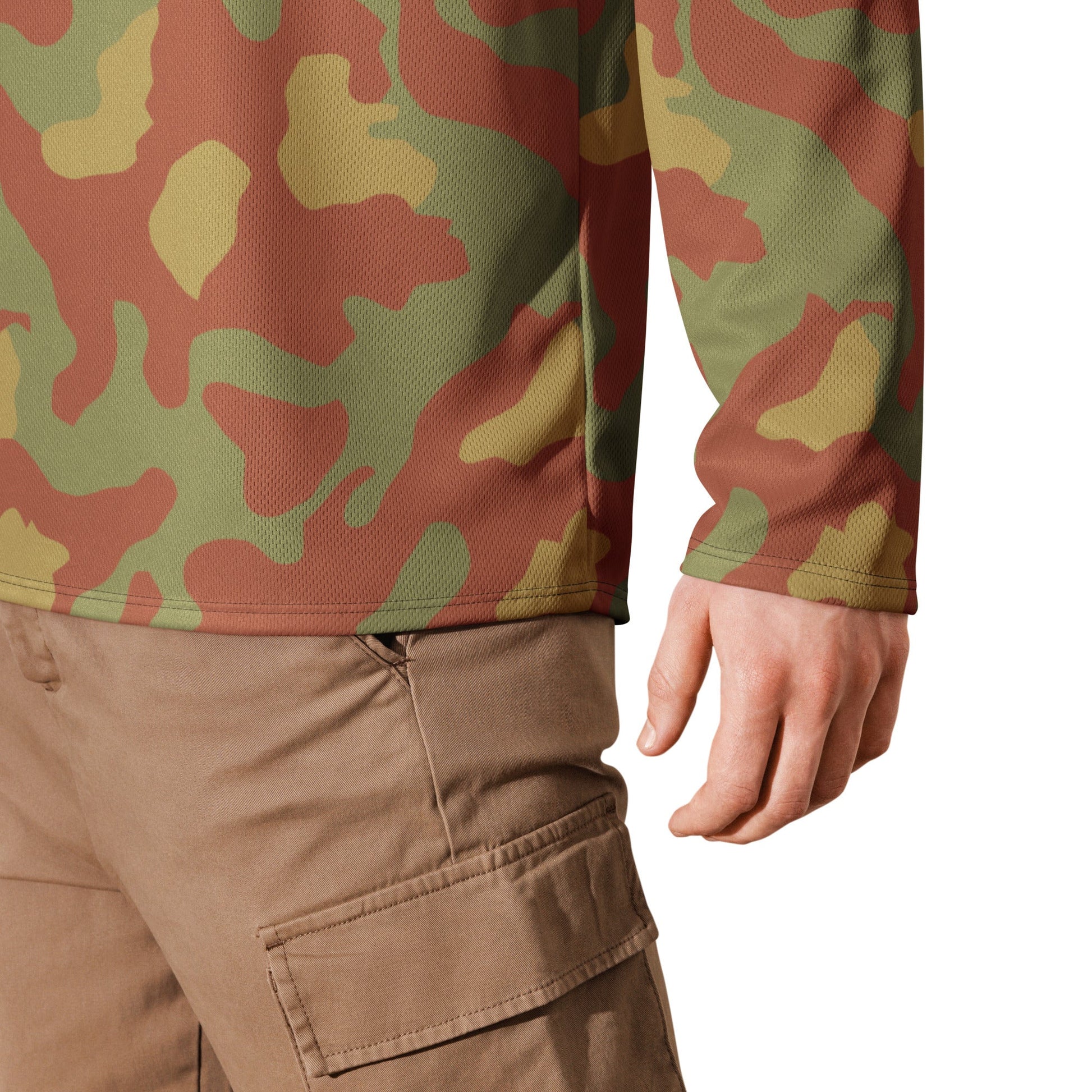 Italian Telo Mimetico Desert CAMO hockey fan jersey - Hockey Jerseys