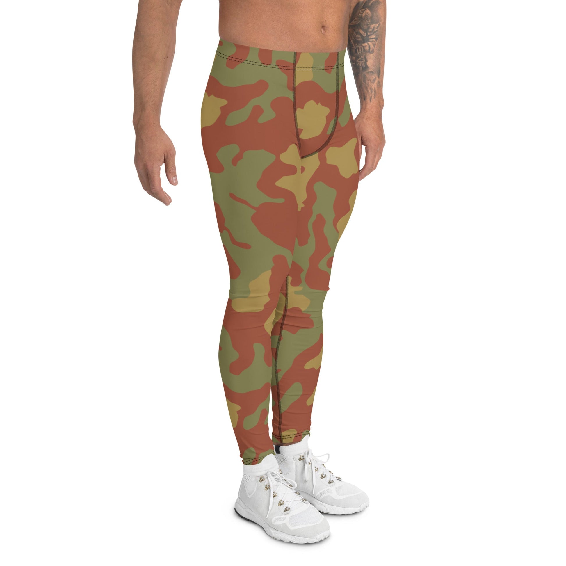 Italian Telo Mimetico Desert CAMO Mens Leggings