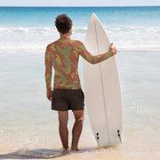Telo Mimetico Desert CAMO Mens Long-Sleeve Rash Guard