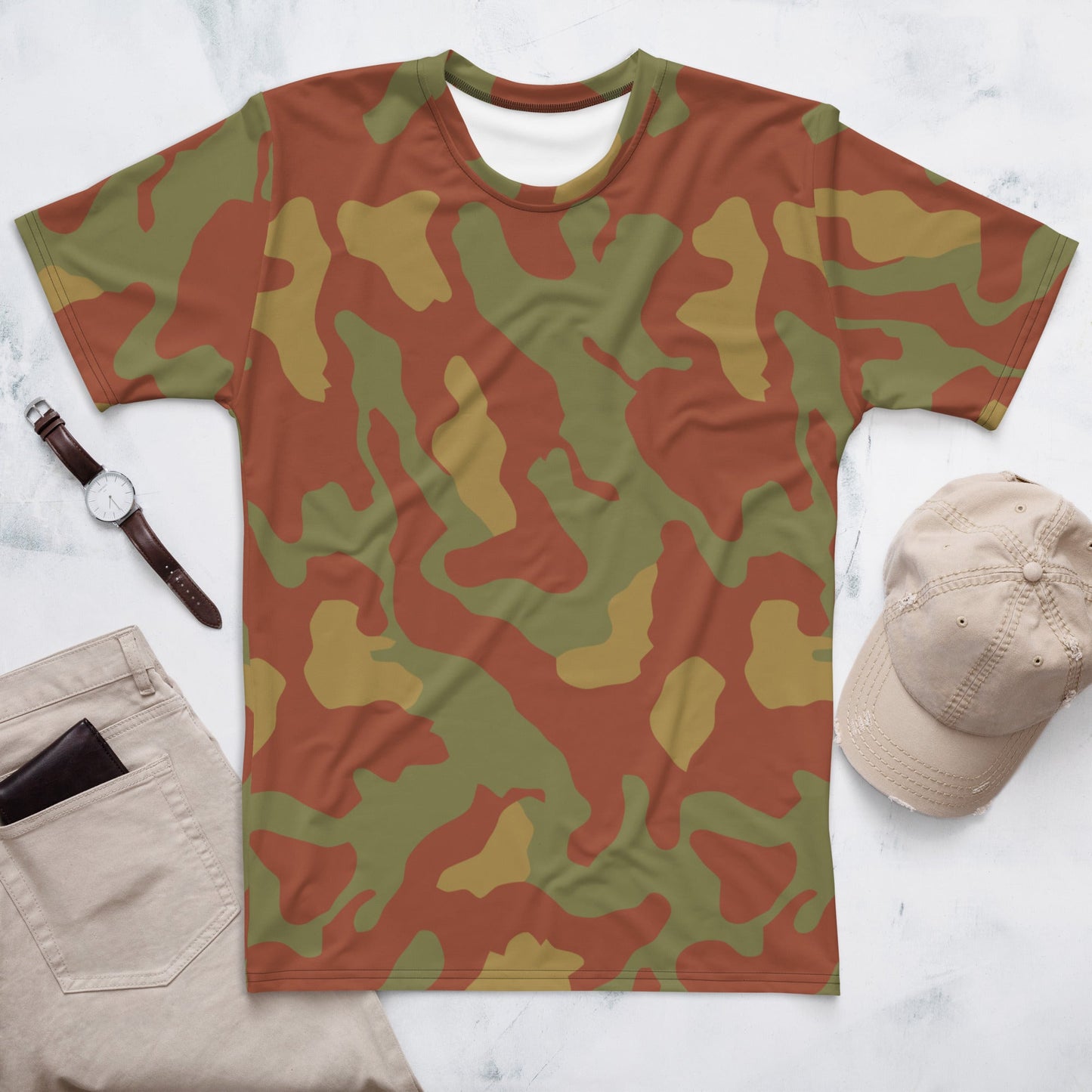 Italian Telo Mimetico Desert CAMO Mens T shirt XS Shirts