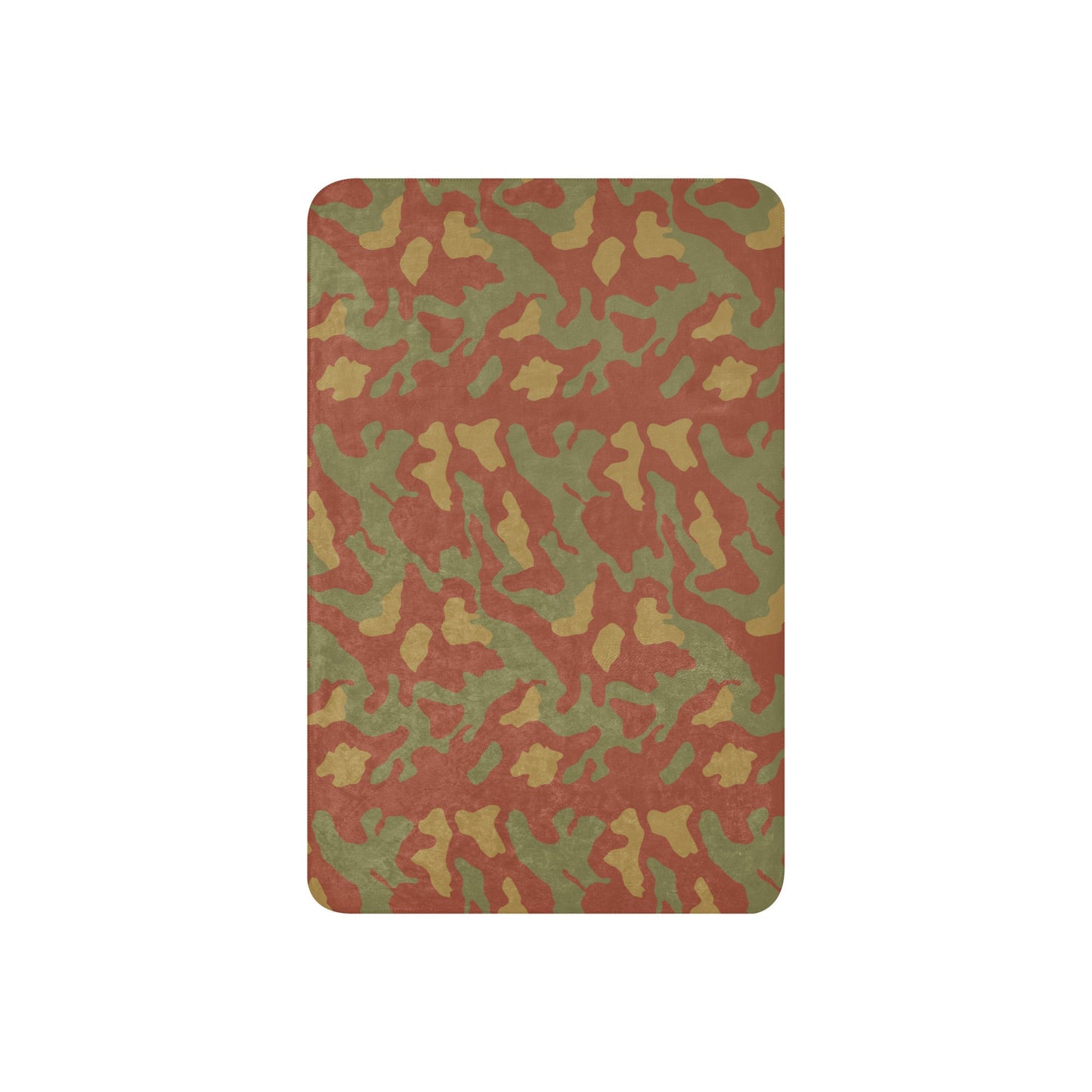 Italian Telo Mimetico Desert CAMO Sherpa blanket - Blankets