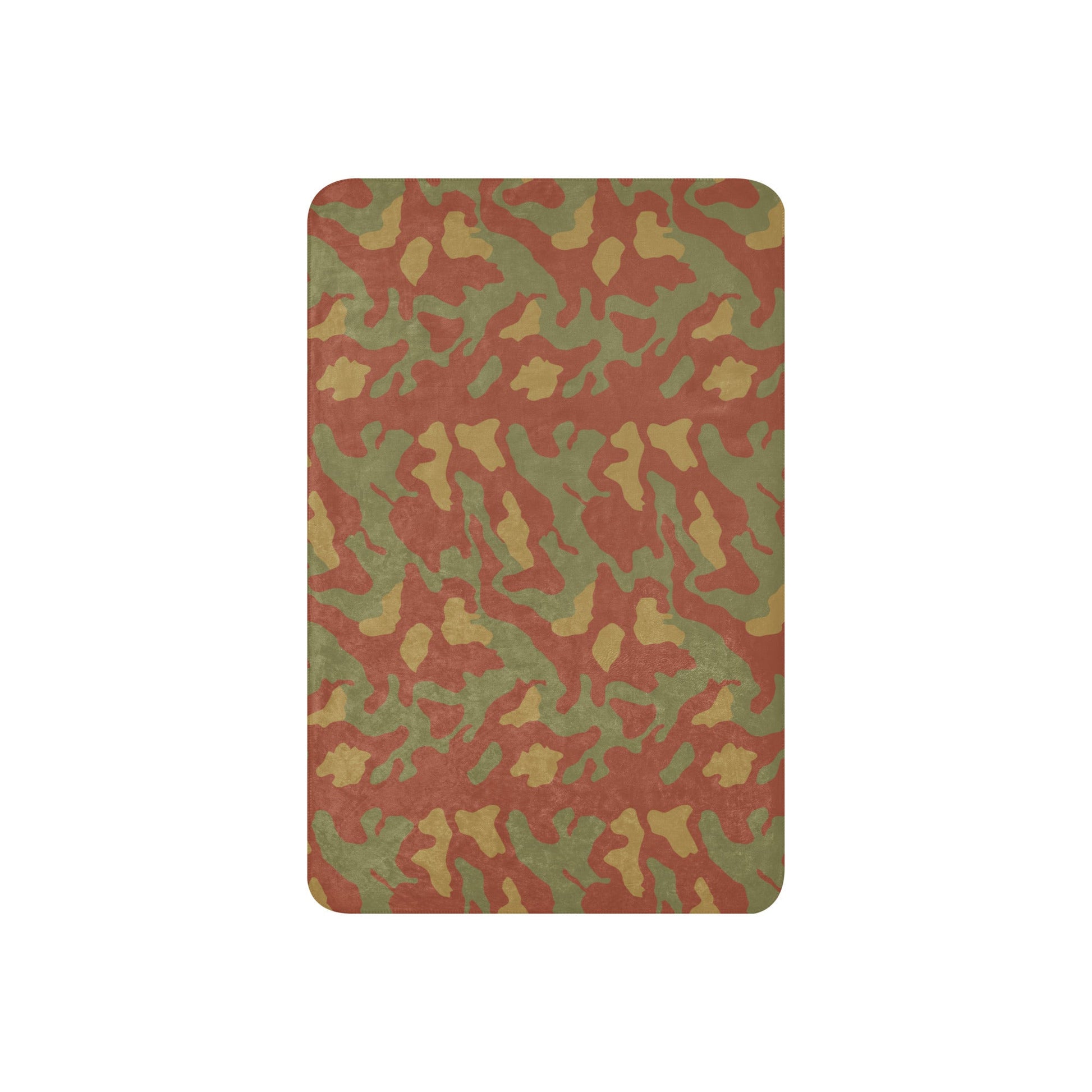 Italian Telo Mimetico Desert CAMO Sherpa blanket - Blankets