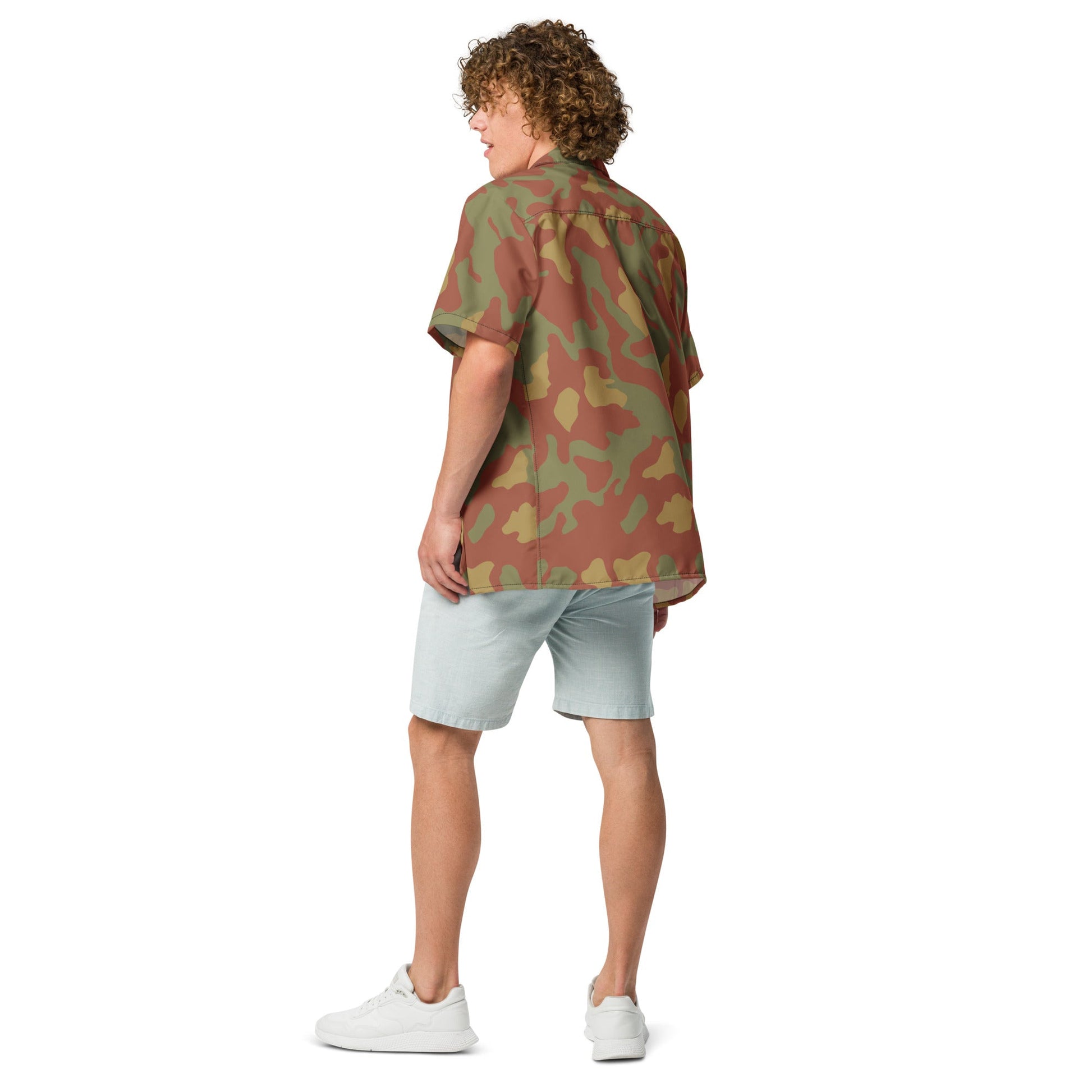 Italian Telo Mimetico Desert CAMO Unisex button shirt - Button Shirts