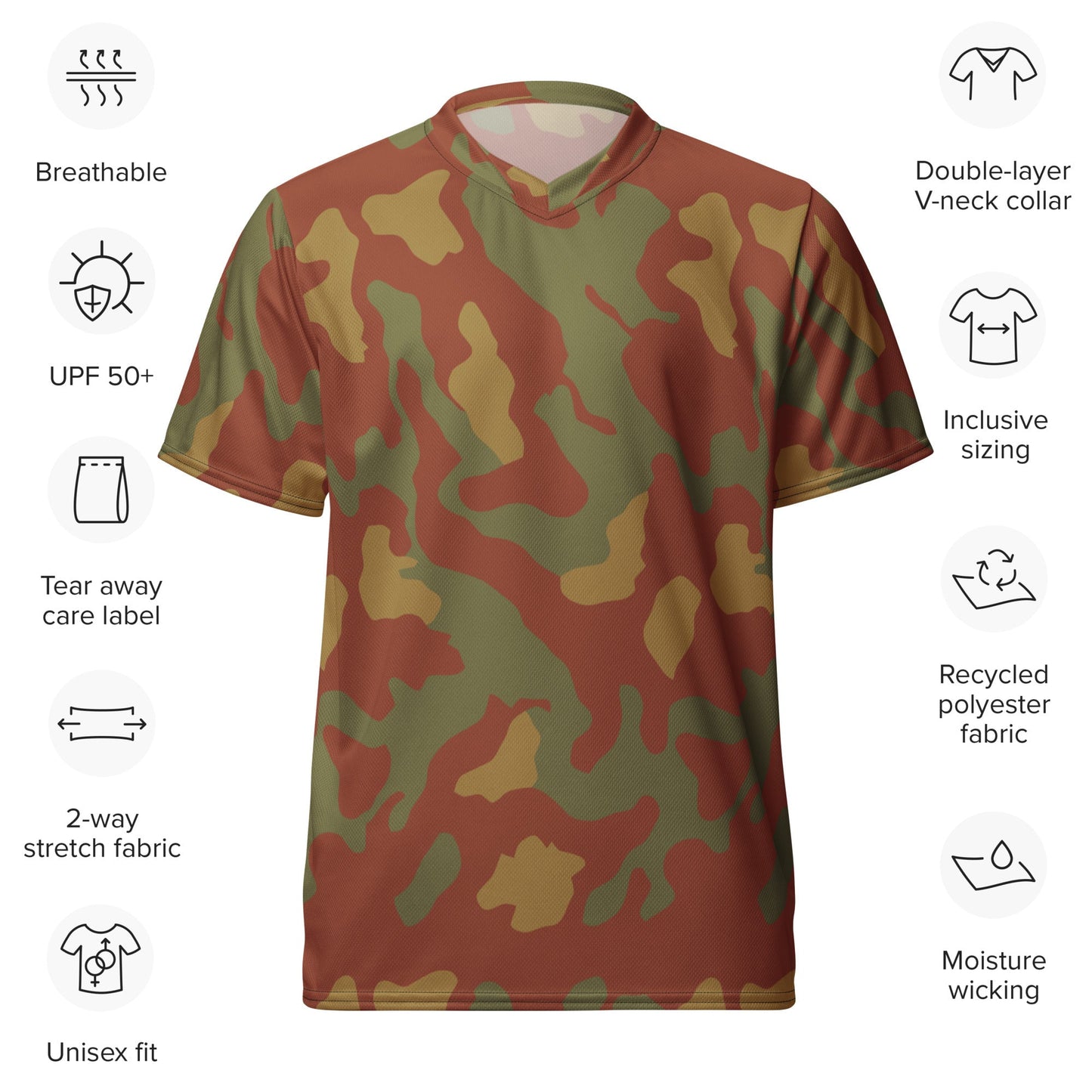 Italian Telo Mimetico Desert CAMO unisex sports jersey - Sports Jerseys