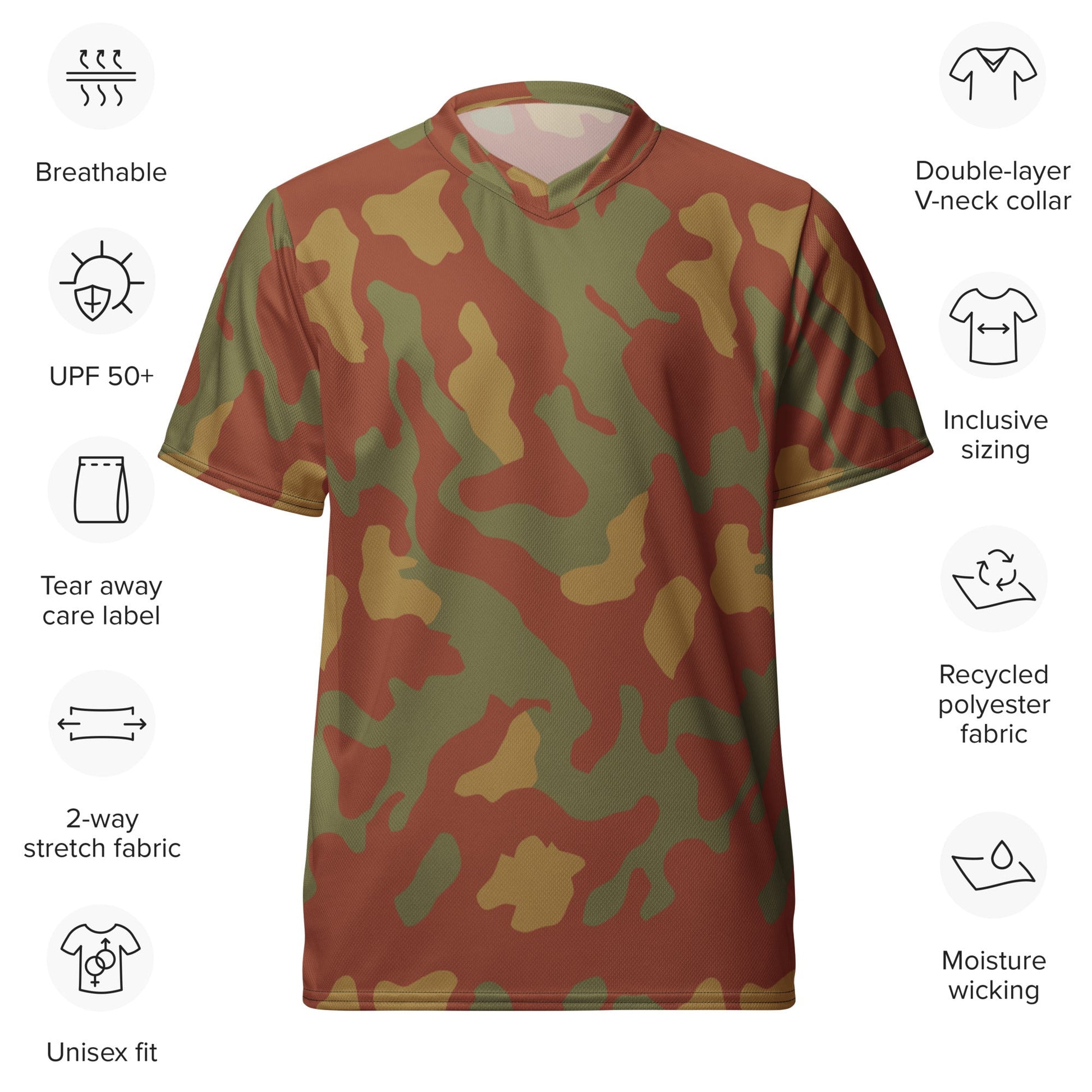 Italian Telo Mimetico Desert CAMO unisex sports jersey - Sports Jerseys