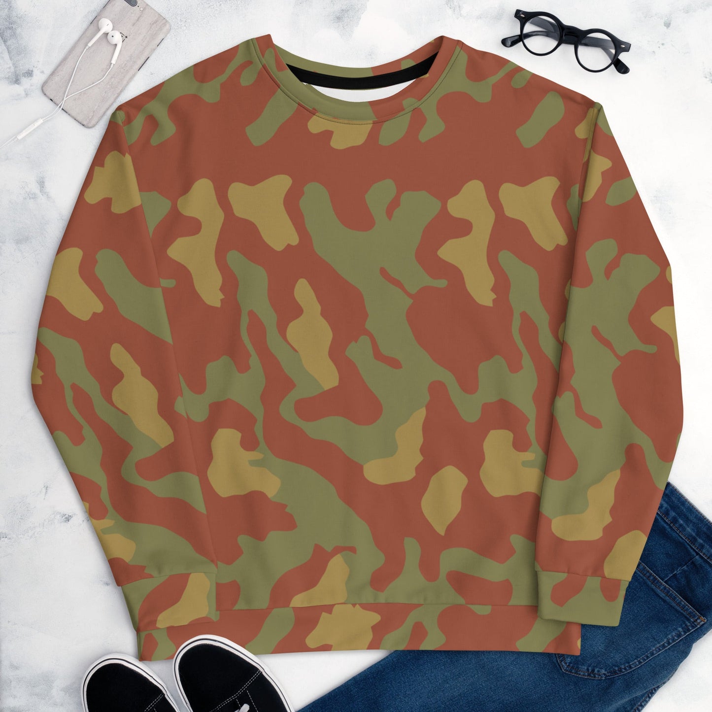 Italian Telo Mimetico Desert CAMO Unisex Sweatshirt - Sweatshirts