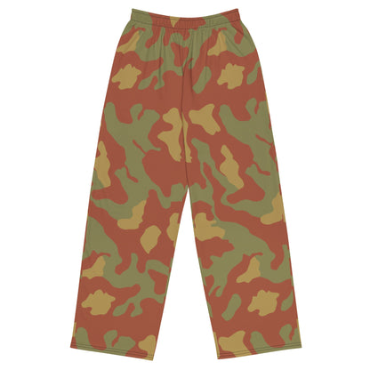 Italian Telo Mimetico Desert CAMO unisex wide-leg pants - 2XS - Wide-leg Pants