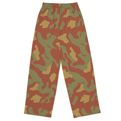 Italian Telo Mimetico Desert CAMO unisex wide-leg pants - Wide-leg Pants