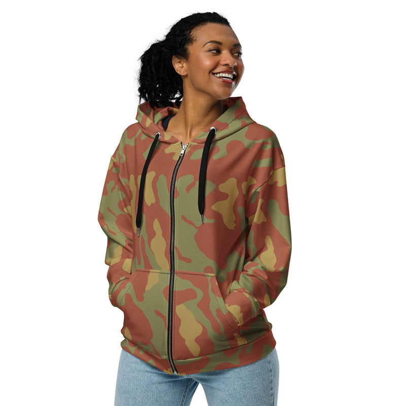 Telo Mimetico Desert CAMO Unisex Zip Hoodie