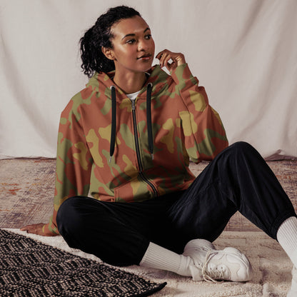 Italian Telo Mimetico Desert CAMO Unisex zip hoodie - Zip Hoodies