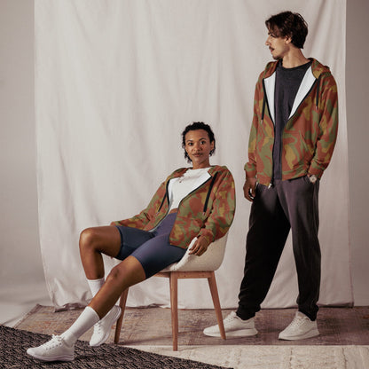 Italian Telo Mimetico Desert CAMO Unisex zip hoodie - Zip Hoodies