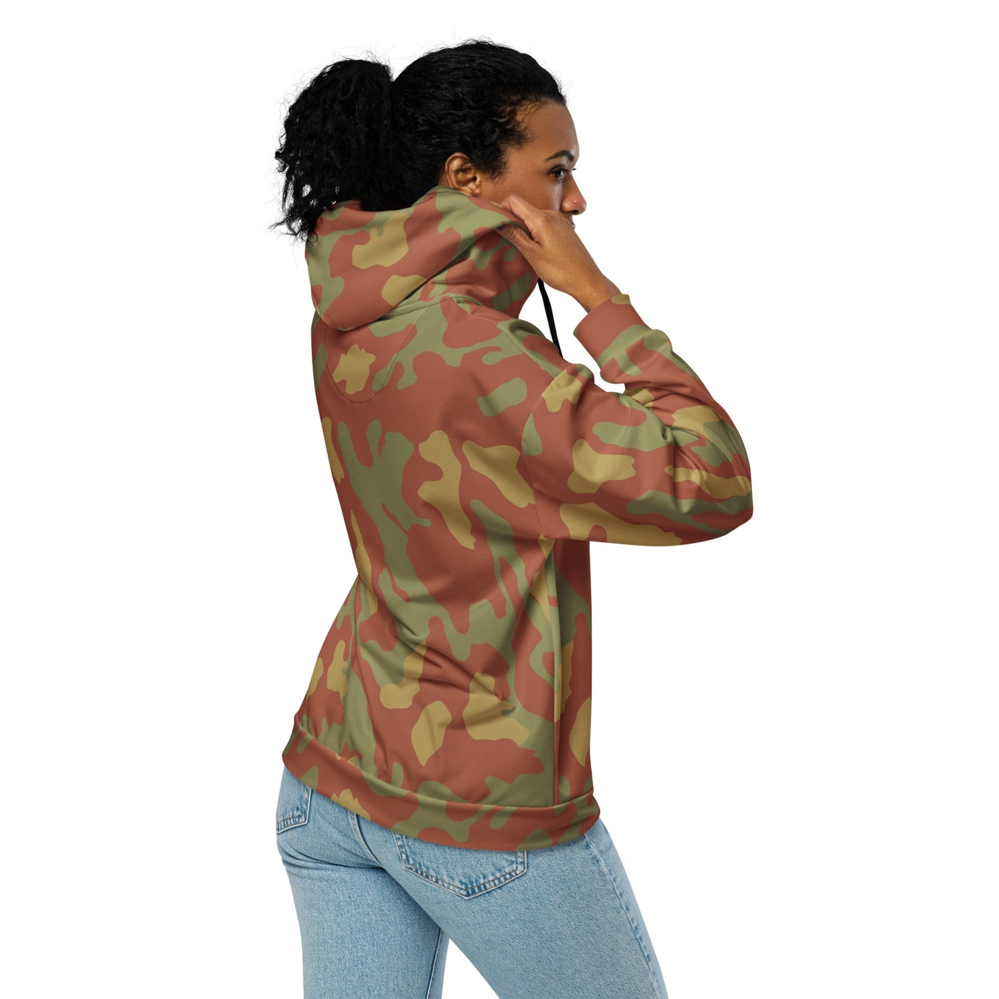 Italian Telo Mimetico Desert CAMO Unisex zip hoodie - Zip Hoodies