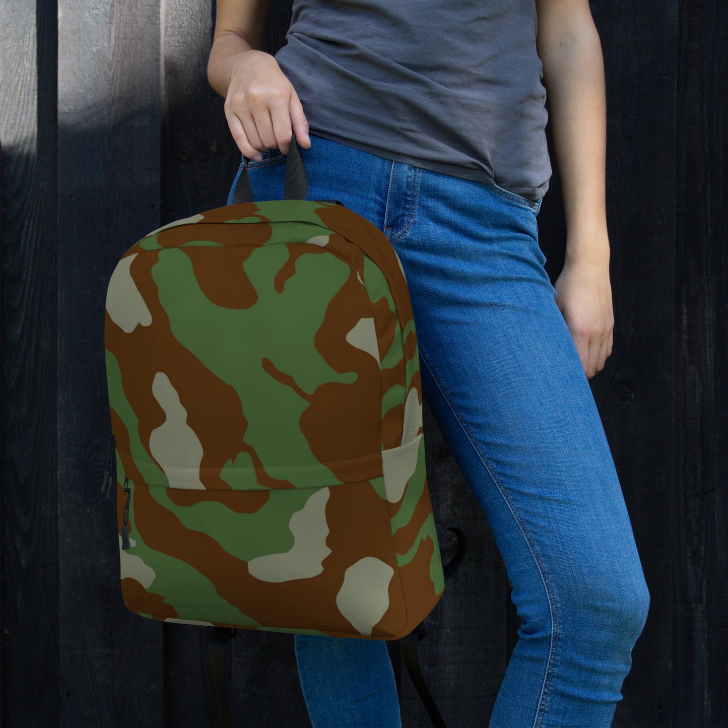 Italian Telo Mimetico Woodland CAMO Backpack Backpacks