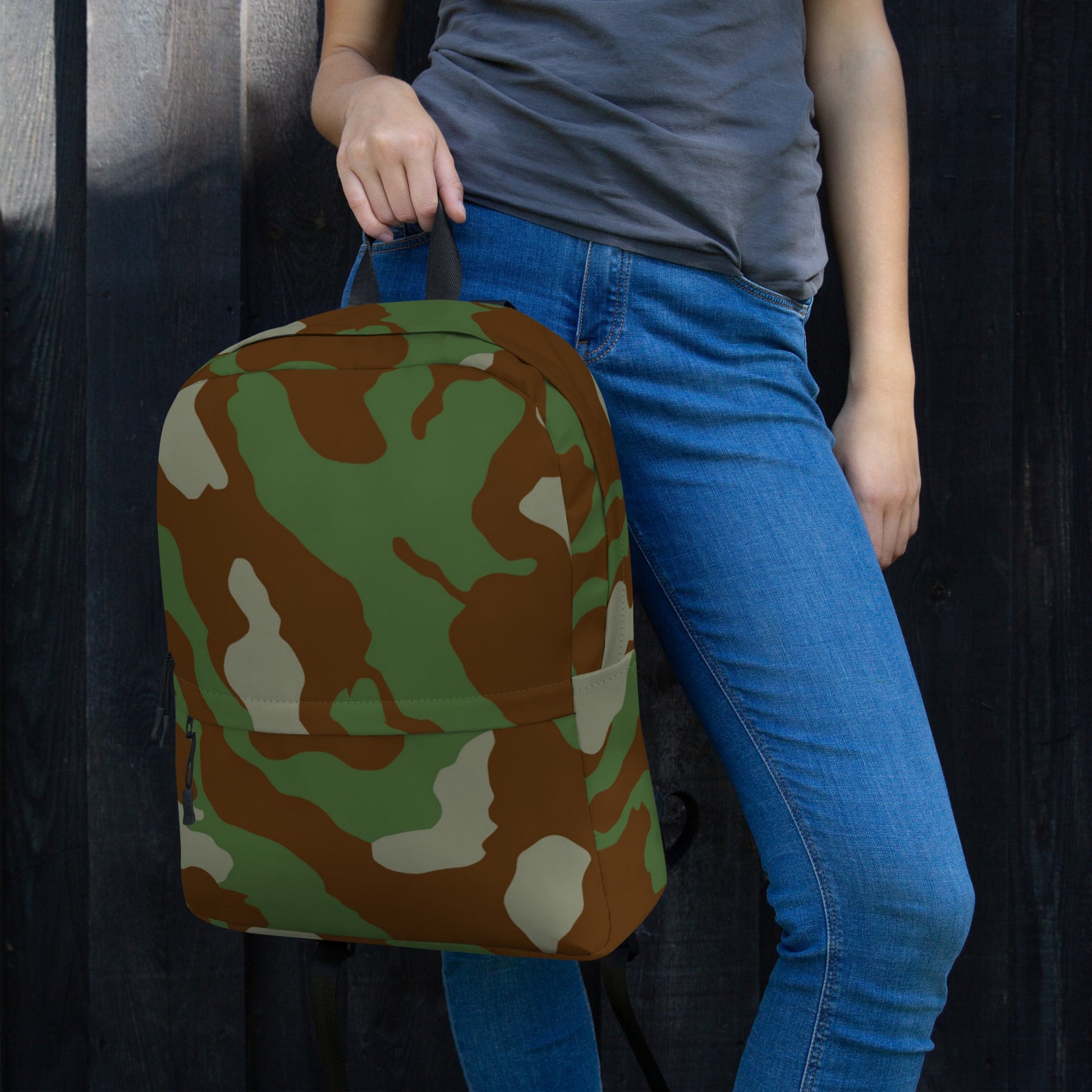 Italian Telo Mimetico Woodland CAMO Backpack Backpacks
