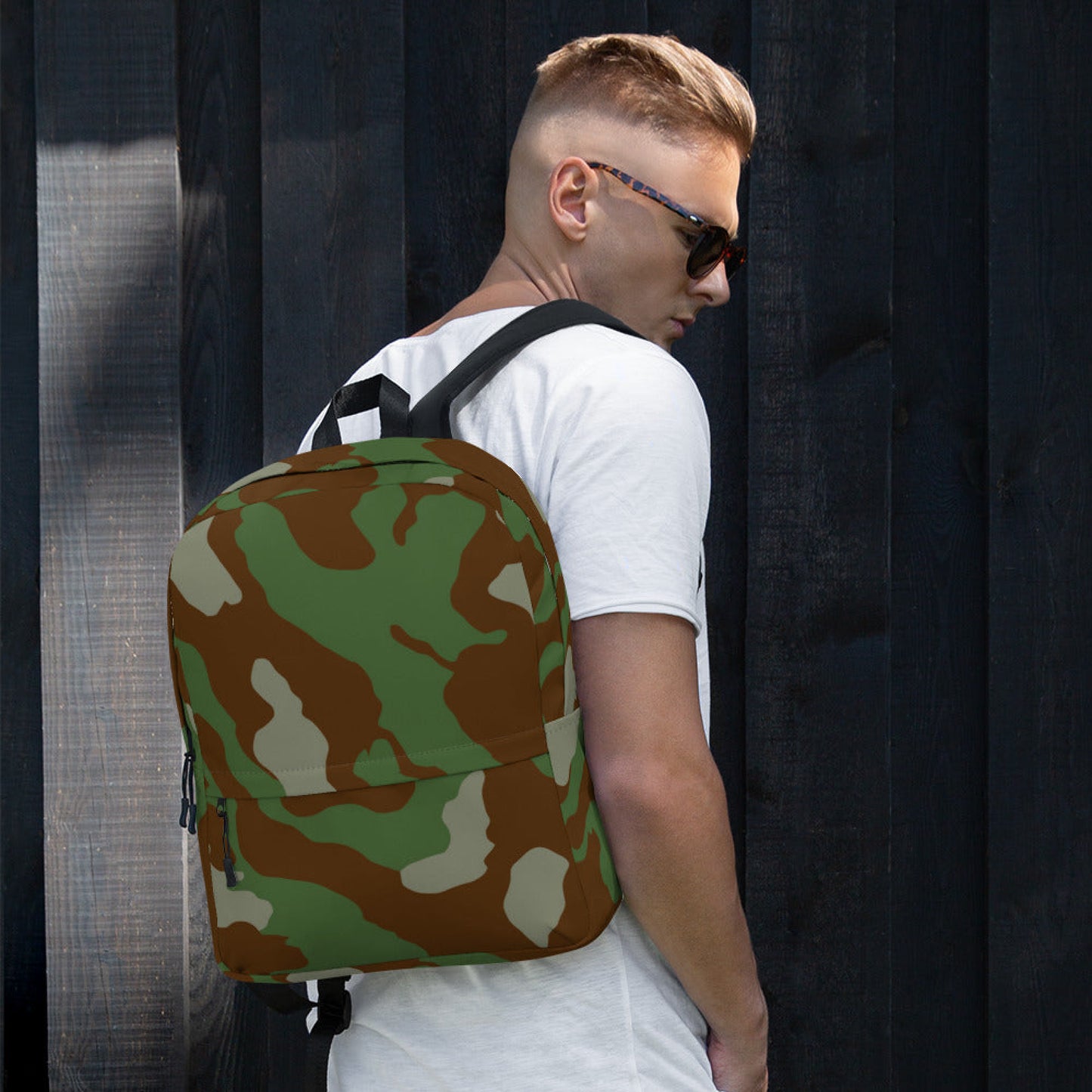 Italian Telo Mimetico Woodland CAMO Backpack Backpacks