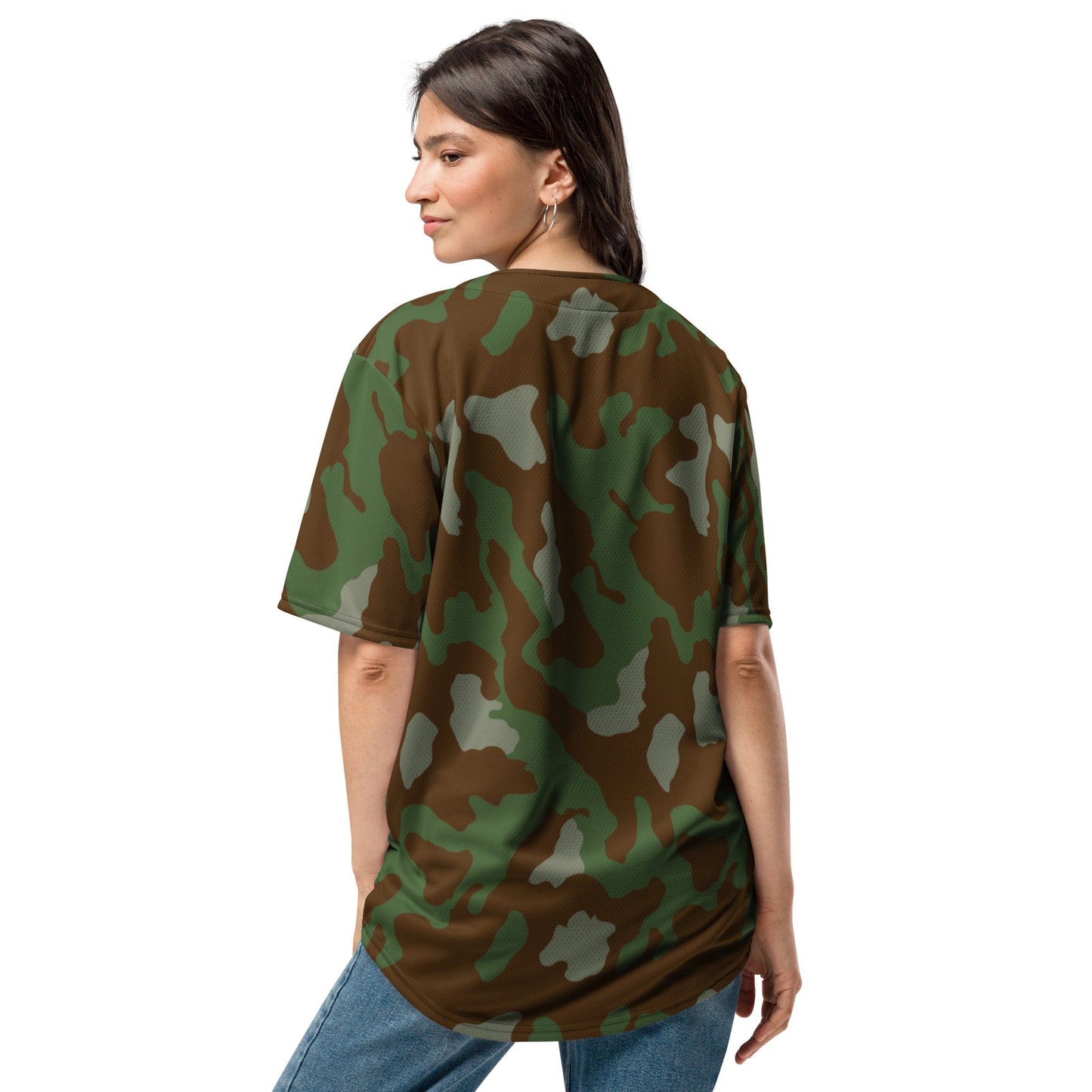 Italian Telo Mimetico Woodland CAMO baseball jersey - Baseball Jerseys