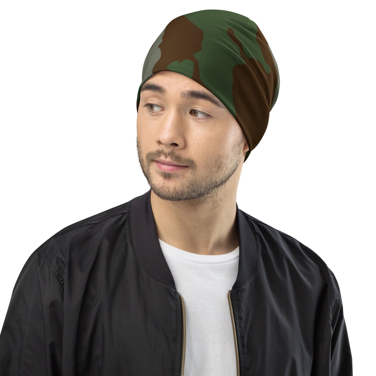 Italian Telo Mimetico Woodland CAMO Beanie - Beanies