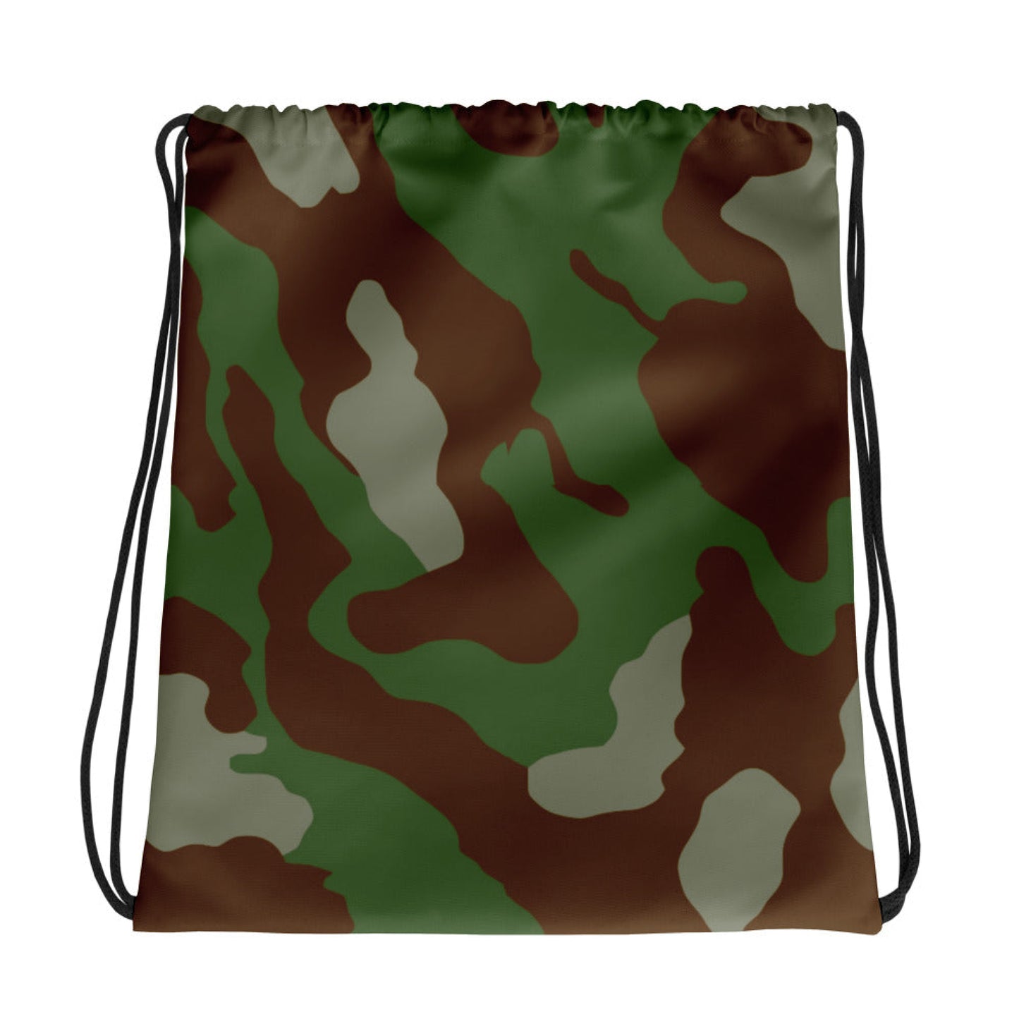 Italian Telo Mimetico Woodland CAMO Drawstring Bag - Bags