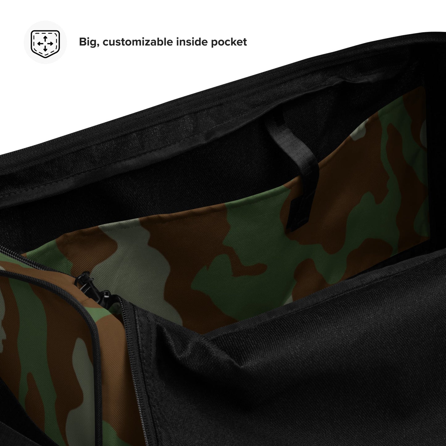Italian Telo Mimetico Woodland CAMO Duffle bag - Bags