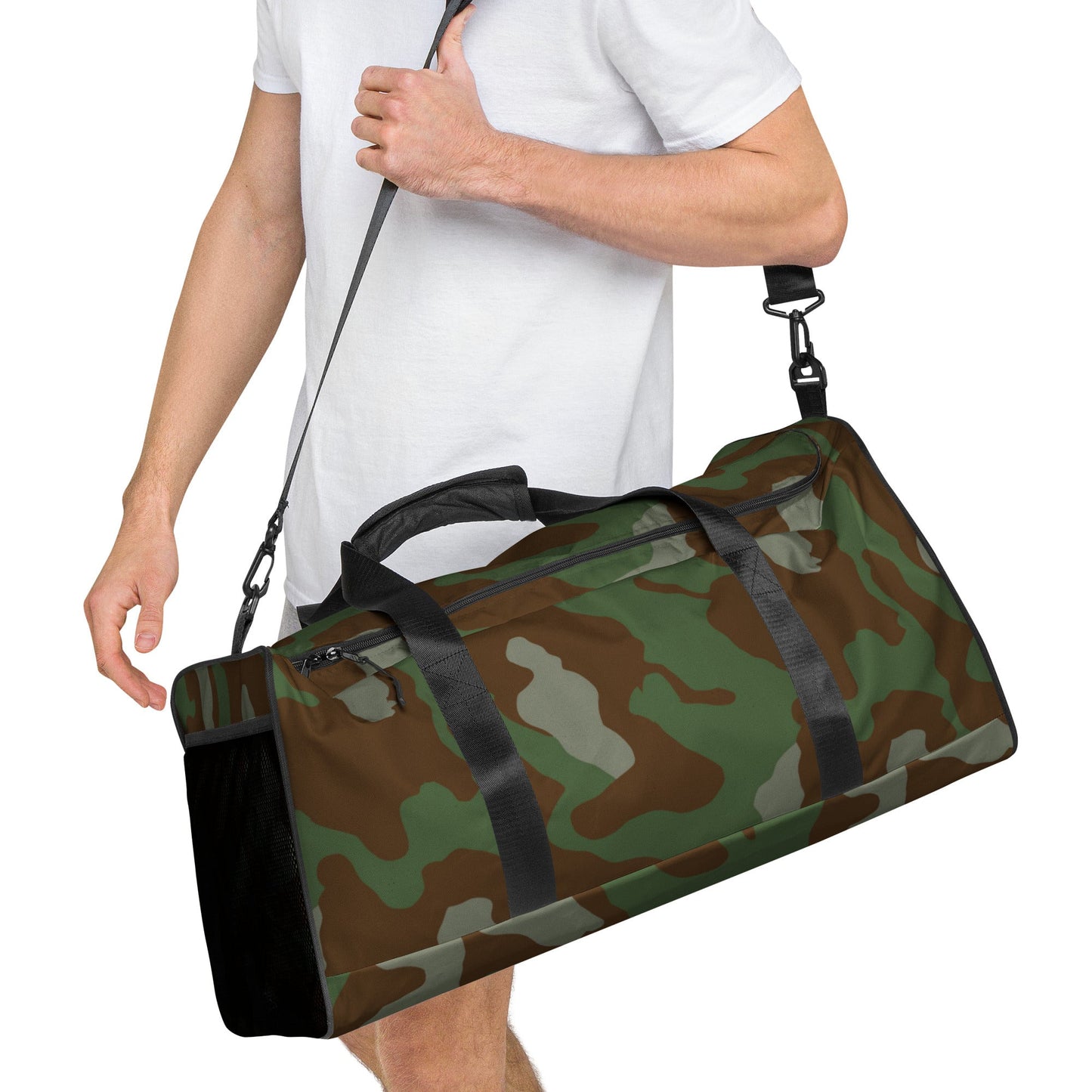 Italian Telo Mimetico Woodland CAMO Duffle bag - Bags