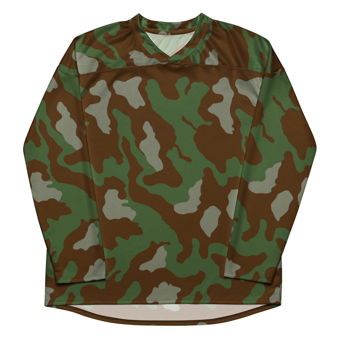 Italian Telo Mimetico Woodland CAMO hockey fan jersey - Hockey Jerseys