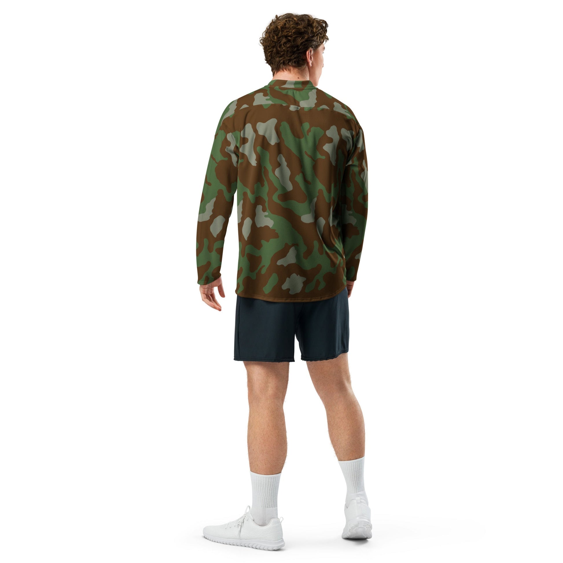 Italian Telo Mimetico Woodland CAMO hockey fan jersey - Hockey Jerseys