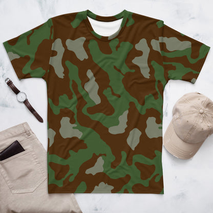 Italian Telo Mimetico Woodland CAMO Mens T-shirt - XS - T-Shirts