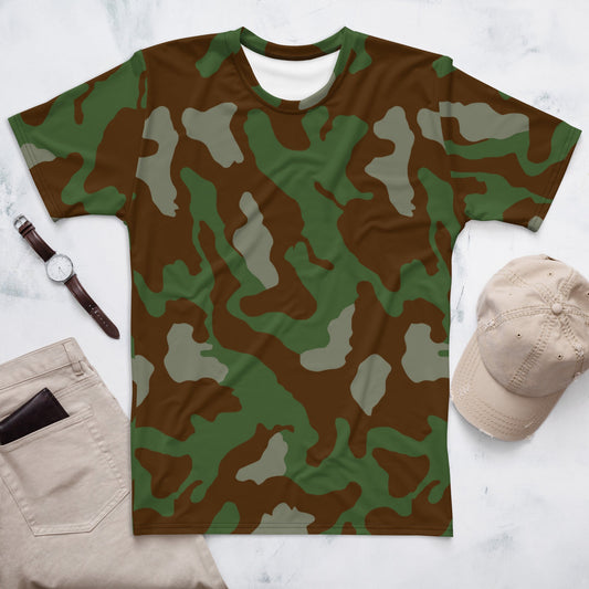 Italian Telo Mimetico Woodland CAMO Mens T-shirt - XS - T-Shirts