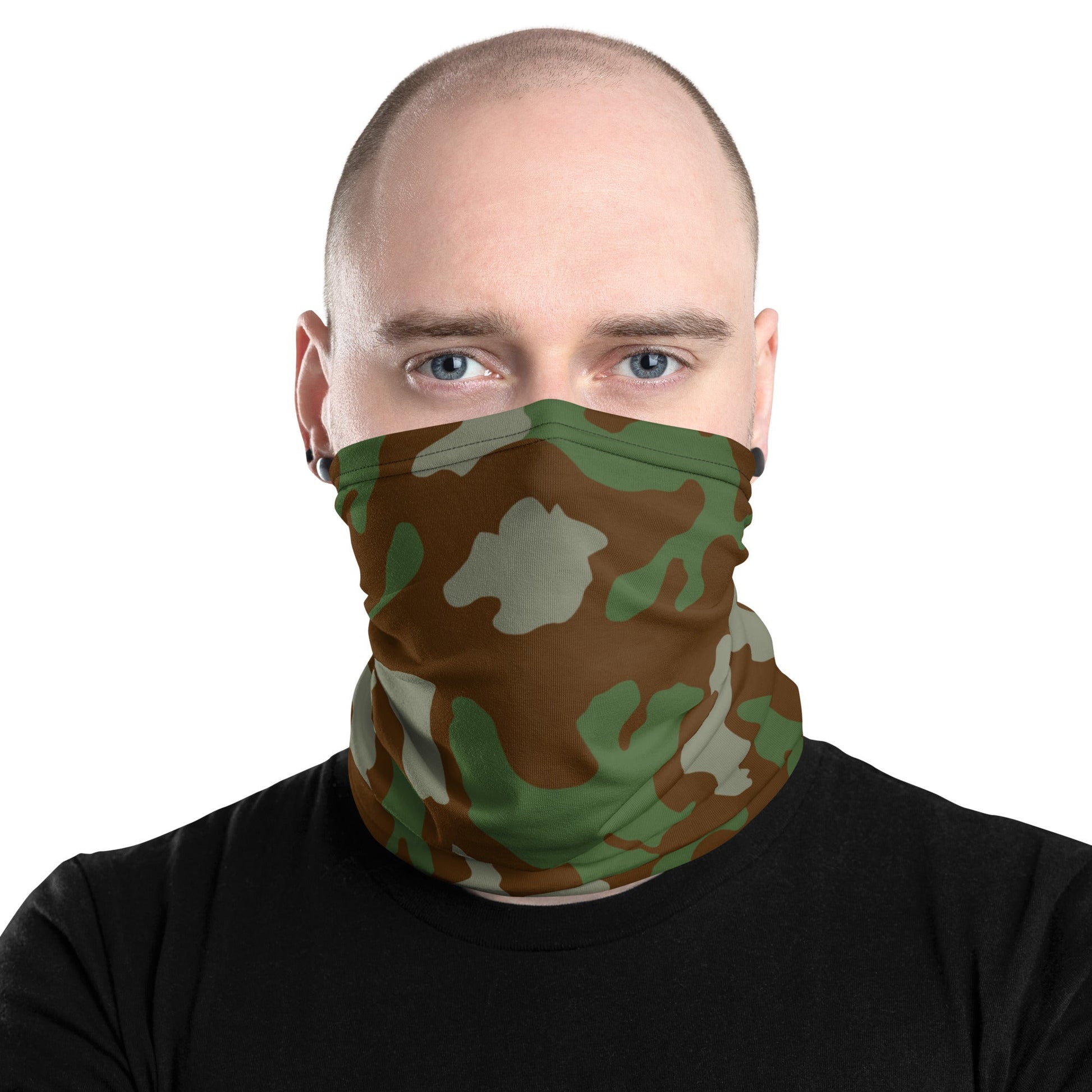 Italian Telo Mimetico Woodland CAMO Neck Gaiter Gaiters