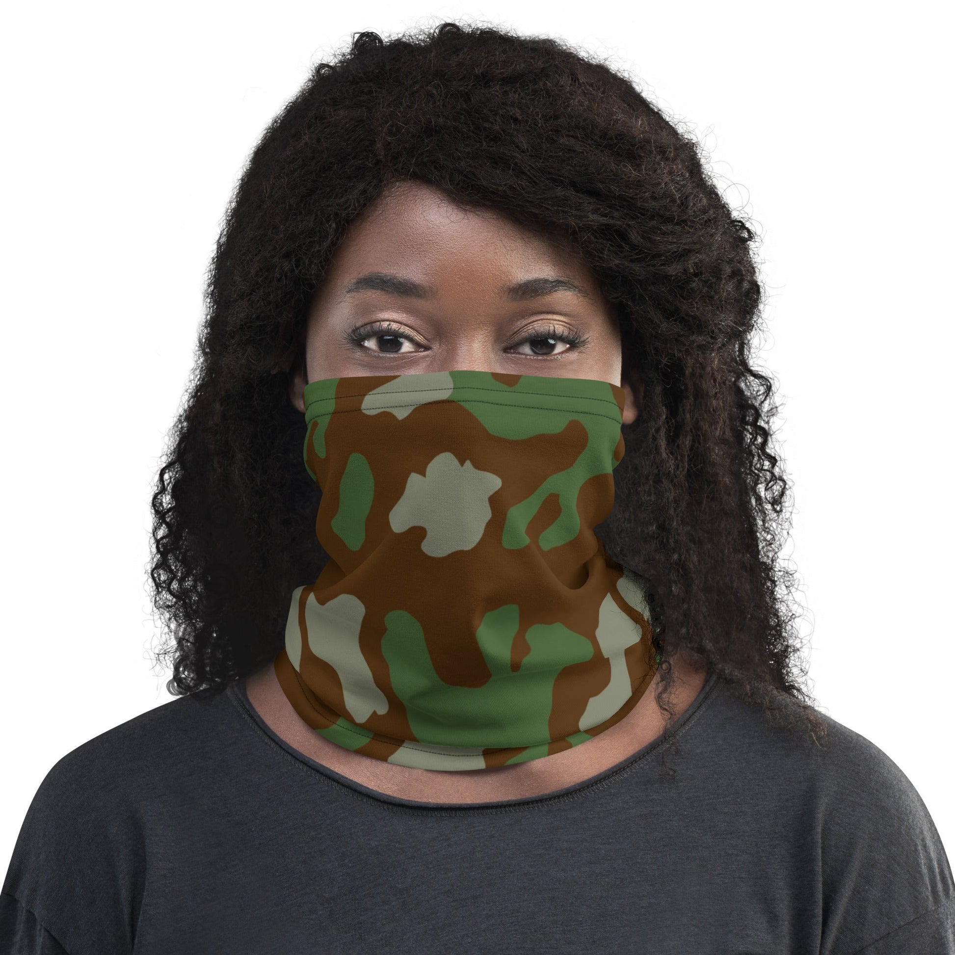 Italian Telo Mimetico Woodland CAMO Neck Gaiter Gaiters