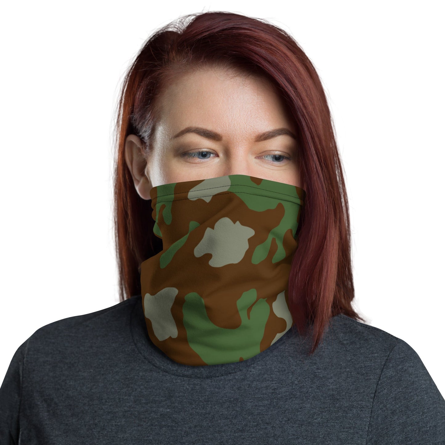 Italian Telo Mimetico Woodland CAMO Neck Gaiter Gaiters