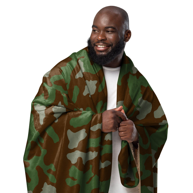 Telo Mimetico Woodland CAMO Sherpa Blanket