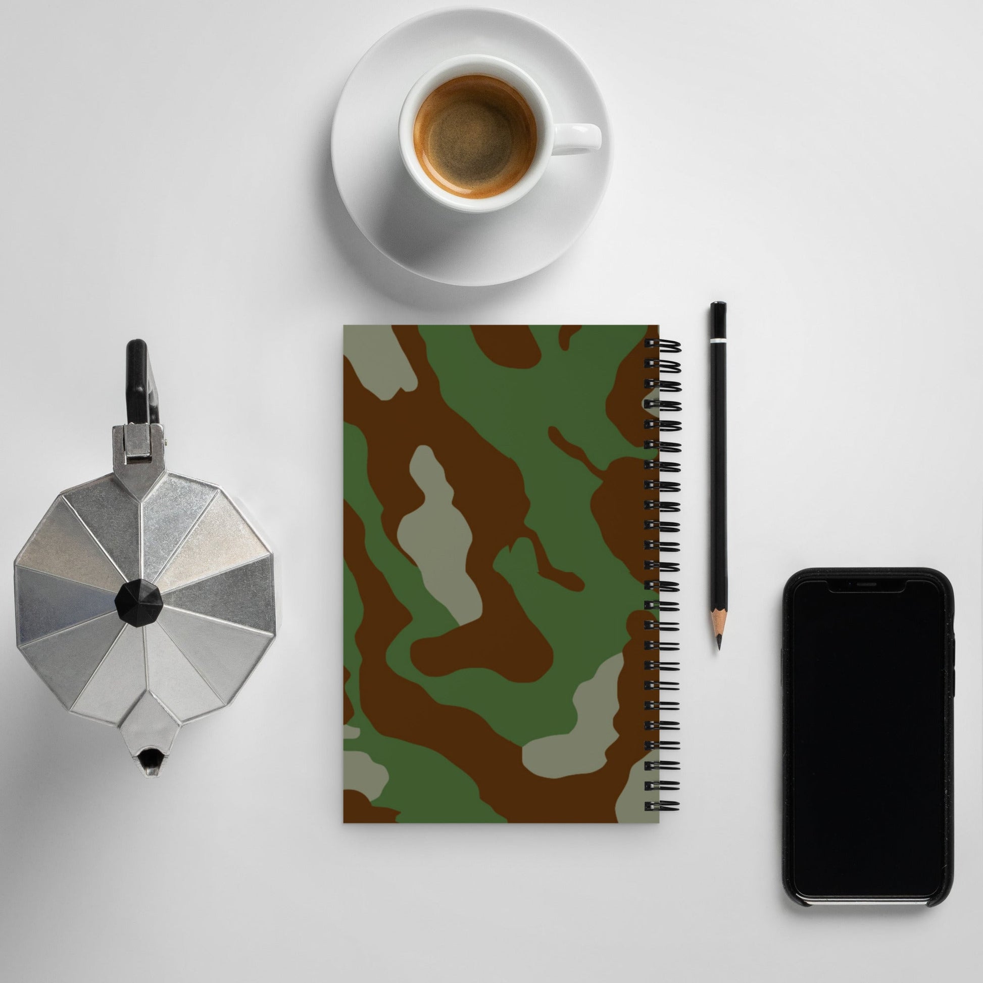 Italian Telo Mimetico Woodland CAMO Spiral notebook - Notebooks